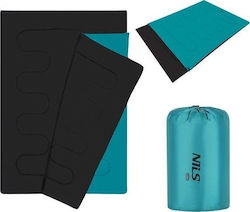 Nils Schlafsack Doppelter Sommer Schlafsack Blau