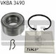 Set Rulmenți De Roată Skf Vkba 3490