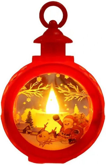 Alista Home Lampion De Crăciun Din Sticlă Alb 13.5x9cm