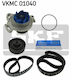 Skf Vkmc 01040 Water Pump Timing Belt Set