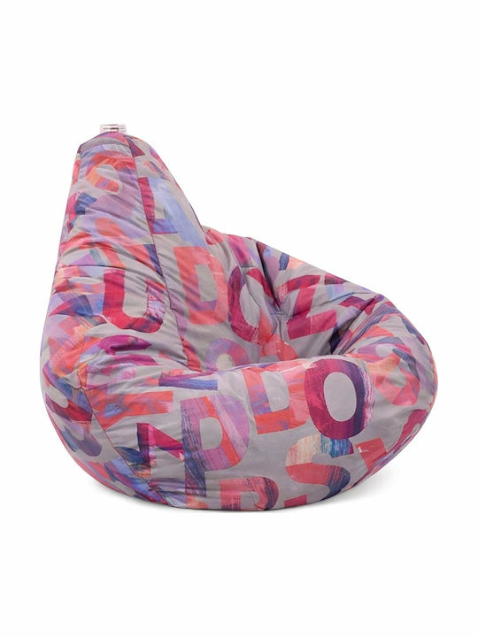 Beanbag Multicolor 70x60x65 cm