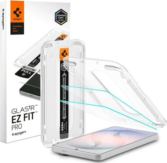 Закалено Стъкло Spigen Glas.tr Ez Fit Pro Антирефлексна Защита Samsung Galaxy S26 2 Броя
