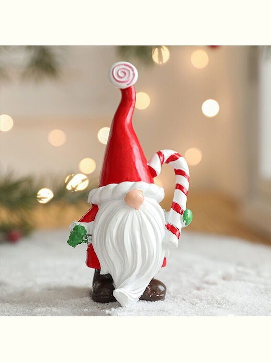 Decorative Red Christmas Santa 14.5x7x5cm