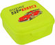 Papirus Plastic Kids' Food Container 0.85 Litre Yellow 14.5 x 13.5 x 6.5 cm