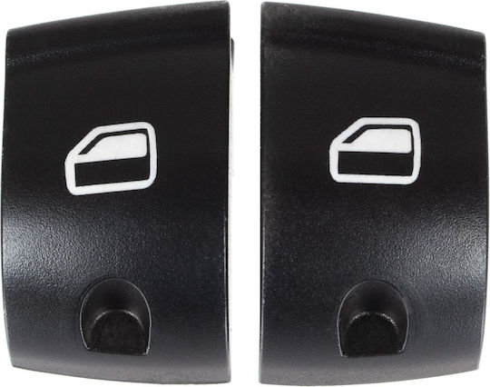 Audi A3 Ii 8p 03-13 Window Switch Button Covers Left Panel 2 Pcs Set
