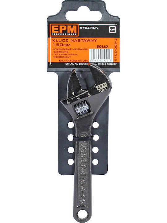 Solid Cr-v Adjustable Wrench Swedish 300mm E-400-3022