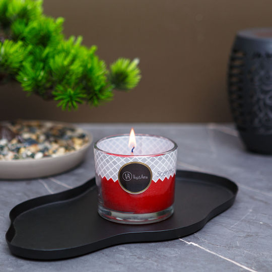Alista Home Αρωματικό Κερί σε Βάζο Μωβ 70gr