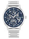 Calvin Klein Men's Watch Battery with Silver Stainless Steel Bracelet