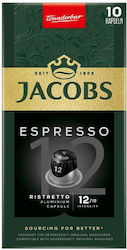 Jacobs Κάψουλες Espresso Ristretto Συμβατές με ...