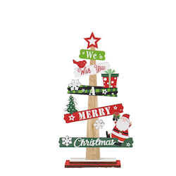 Christmas Wooden Decoration Flippy Table Inscribed We Wish You A Merry Christmas Christmas Tree Design 21.5x12.2x4 Cm Multicolor Christmas Wooden Decoration Flippy Table Inscribed We Wish You A Merry Christmas Christmas Tree Design 21.5x12.2x4 Cm Multicolor