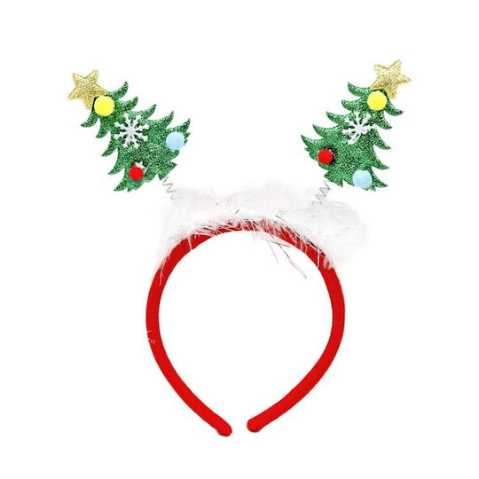 Bentiță Decorativă Flippy Temă De Crăciun 12 X 25 Cm Model Brad Mărime Unică Multicoloră
