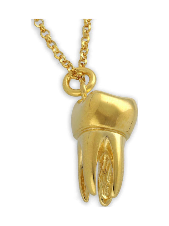 Männerschmuck Halskette Mit Zahn Handgefertigt ...