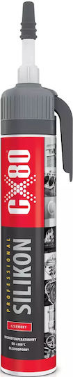 Cx80 Professional Silicone 210g Premium High Temperature Red Cx80