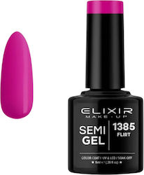 Elixir Semigel Gel Nail Polish 8ml No 1385 Flirt