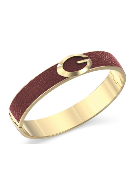 Guess Women's Steel Handcuff Bracelet