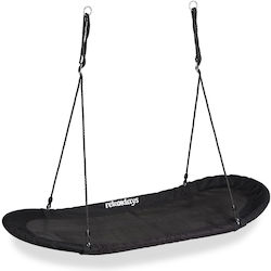 Relaxdays Hanging Swing 71x166cm Black