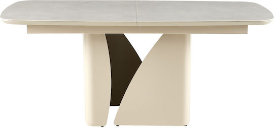 Celeste Extendable Beige Dining Room Table Celeste Extendable Beige Dining Room Table