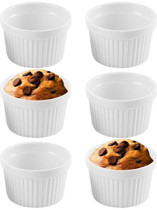 Orion Orion Pastry Mold for Souffle 9x5.5x5.5cm 6 Pieces