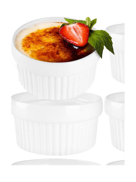 Excellent Houseware Backform Für Soufflé Keramik 9,5x5cm 6Stücke