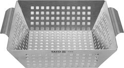 Yato Καλαθι Ψησιμο Ανοξειδωτος Χαλυβας 26*22*7cm 1 Τεμ Yato Καλαθι Ψησιμο Ανοξειδωτος Χαλυβας 26*22*7cm 1 Τεμ