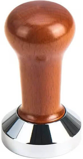 Tamper Inox Aisi304 O58mm Wooden Brown Handle 4582
