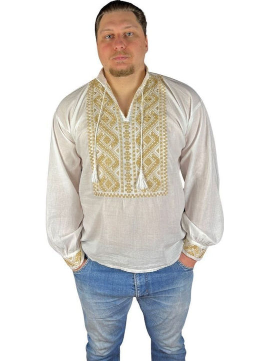 Bluza Alb/Bej