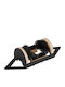Relaxdays Răzuitor de Pantofi Negru 11.5x23x15.5cm Suport Robust