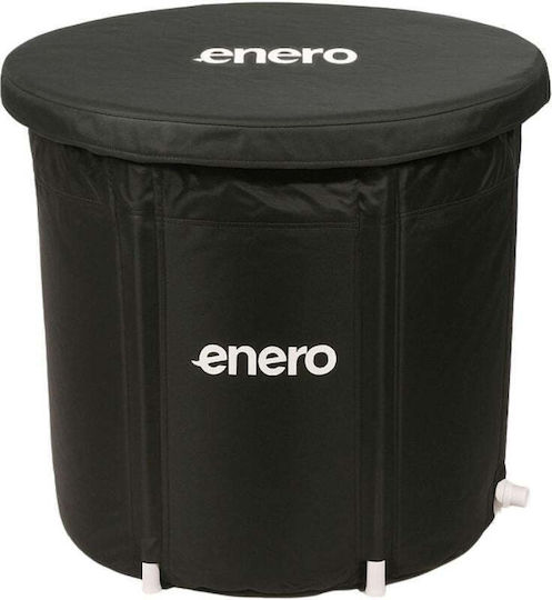 Warm Swimming Pool Ice Bath 80x75cm 1068701 Black