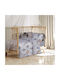 Alouette Set Baby Crib Cotton Multicolour Sheets 3 Pieces
