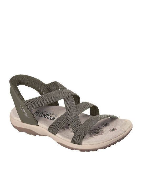 Skechers Reggae Slim Sandale Casual Damă Verzi