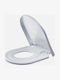 SteweHome Kids Toilet Seat Plastic White