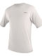 O'Neill Skins UPF 50+ Men Short Sleeve Sun Protection Shirt Beige