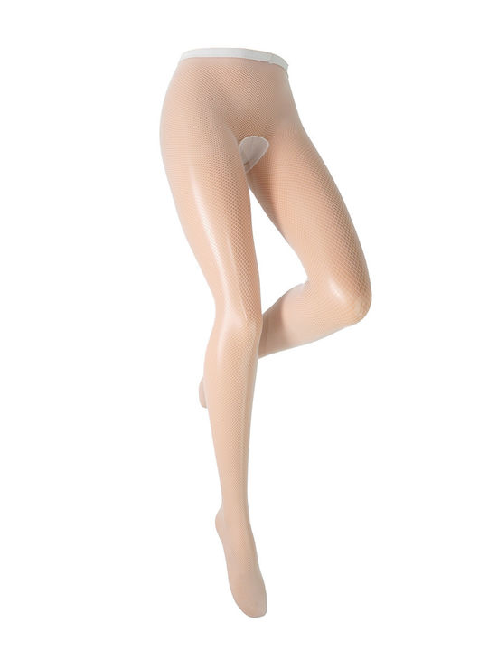 Ciorap Dama Ambra cmd_ambra-alb