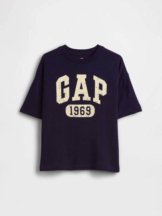 Kids Long-sleeved Navy Uniform Top