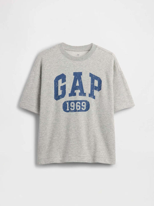 GAP Kids Long-Sleeved Gray Top