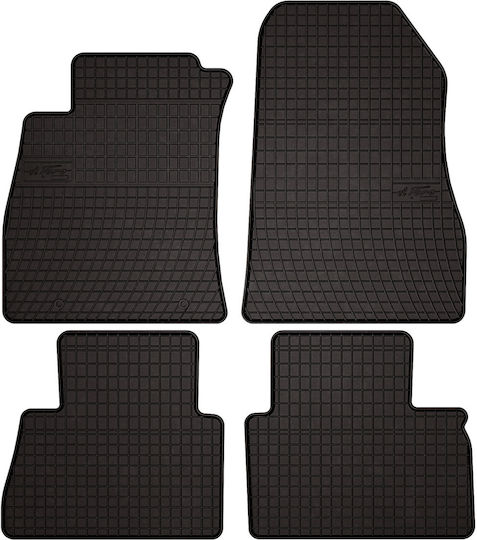 Rubber Car Mats Nissan Juke F15 Crossover 2010-2017 Black Fitted