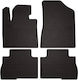 Rubber Car Mats Kia Sorento Ii Fl Suv 2012-2015 Black Fitted
