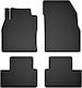 Car Rubber Mats Set 4 Pcs Universal Volvo S40 Ii Sedan 2004-2012