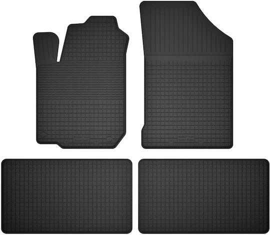 Car Rubber Mats Set 4 Pcs Universal Seat Alhambra I Minivan 1995-2010