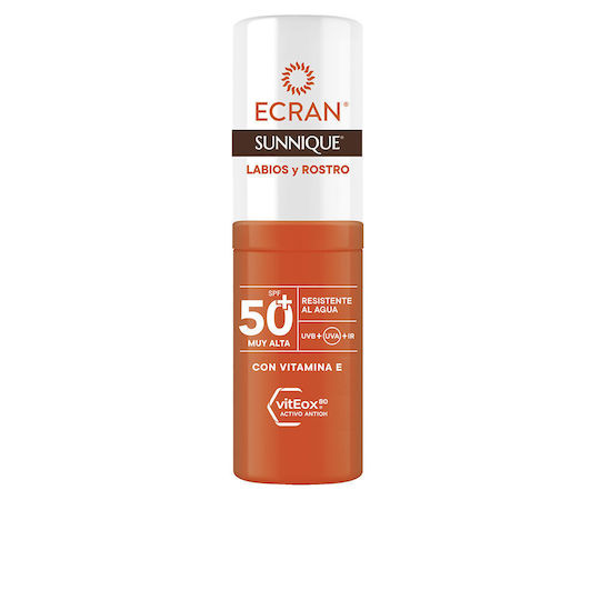 Ecran Sunnique Слънцезащитен Крем За Лице И Устни SPF50+ 8мл