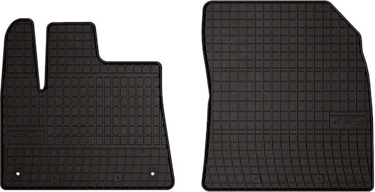 Rubber Car Mats Opel Combo E Combivan 1st Row 2018 Black Fitted