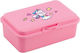 Papirus Plastic Kids' Food Container Unicorns 0.75 Litre Pink 16.8 x 10.9 x 6.2 cm