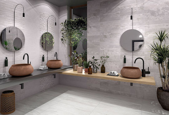 Adda Плочка За Под / Стена За Вътрешни Пространства Керамична Мат 60x20cm Perla