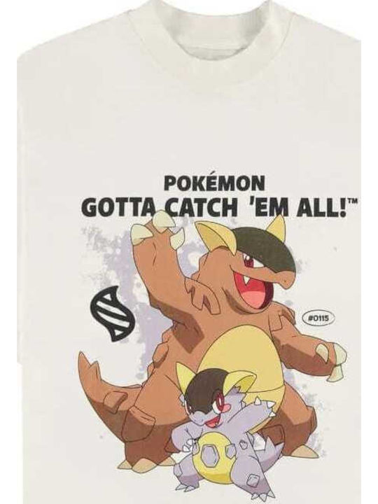 Pokémon High-quality Officially Licensed T-shirt Kangaskhan 100% Cotton L