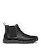 Leather Black Men's Boots