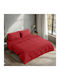 Beauty Home 1230 Cearceafuri De Pat Superdublu 240x268cm Roșii 1230SEUD-Roșu