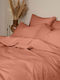 Sunshine Cotton Feelings 117 Подредба Чаршафи Двойни 200x270см Прасковени 4 Бройки