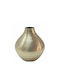 Zaros Zaros Dekorative Aluminiumvase Gold 26xH26cm