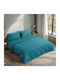 Beauty Home Prime Art 1230 Coverlet Single Petrol Blue 160x230cm 1230KLMΟ-Petrol Blue