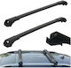 Roof Rack Classic Roof Rails Volkswagen Tiguan 2016-2024 Black